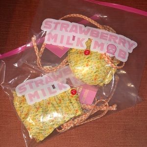 NWT Strawberry Milk Mob Buttercup Bikini